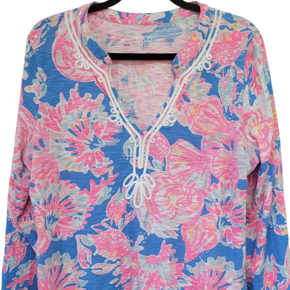 LILLY PULITZER KAIA COTTON TUNIC - Picture 3 of 8